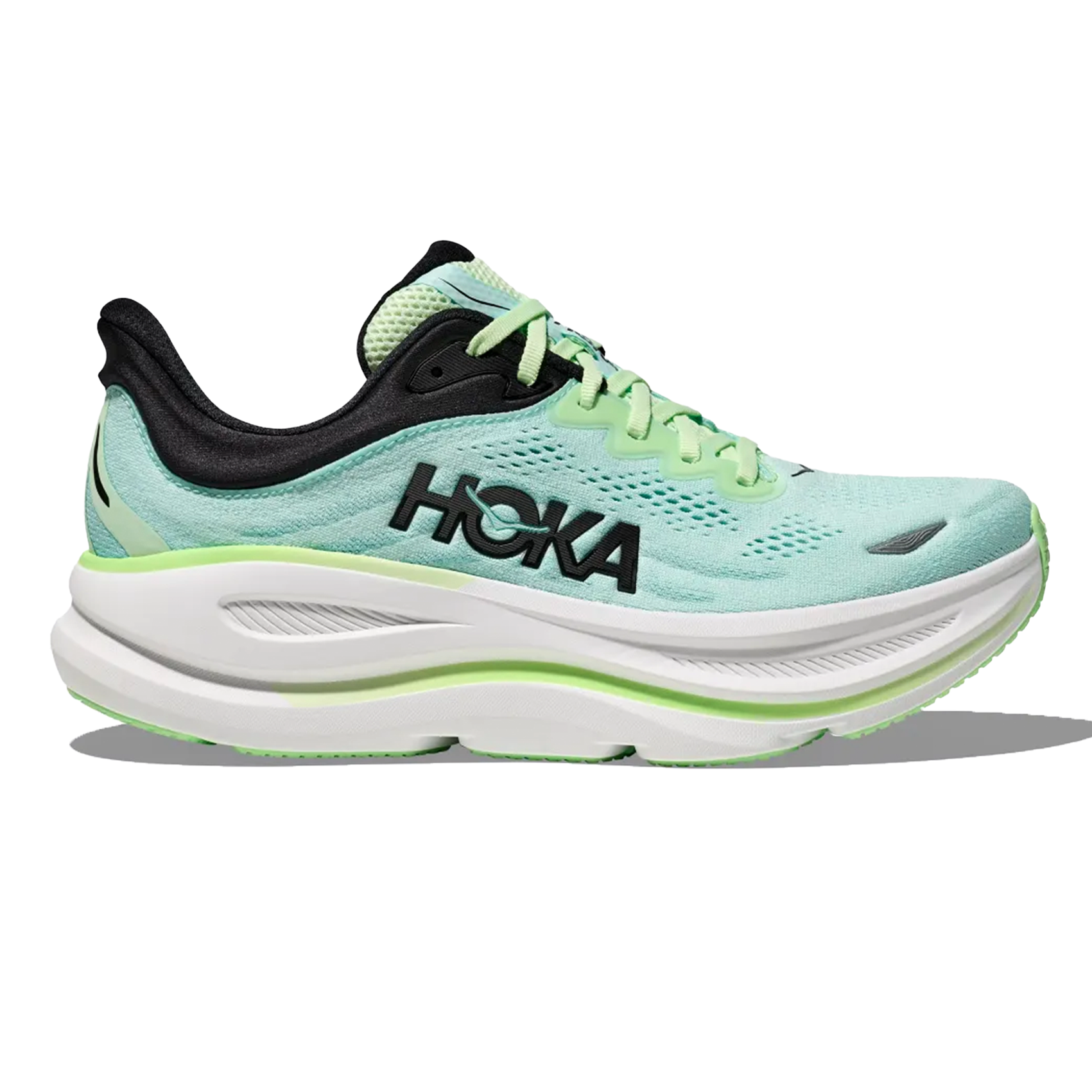 HOKA Bondi 9 Men's Running Shoes - Cushioned Comfort for Long Distance & Marathon Training - Perfect for Road Running, Jogging, and Everyday Wear