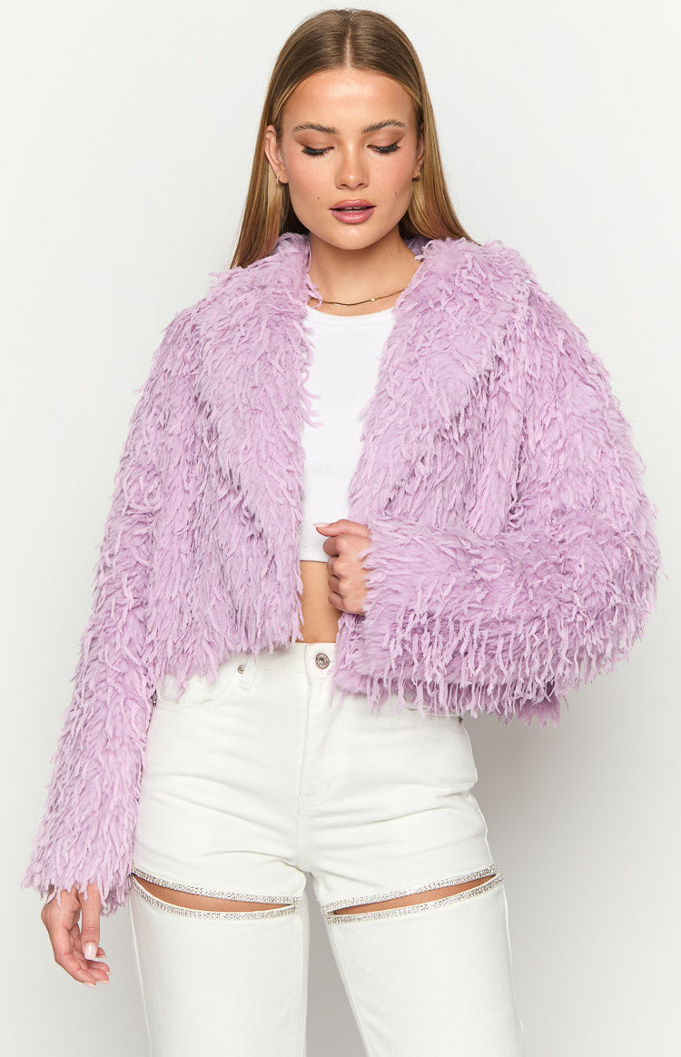 Amy Purple Fringe Jacket - Stylish Women's Boho Denim Jacket with Tassel Details | Perfect for Music Festivals, Casual Outings & Bohemian Fashion