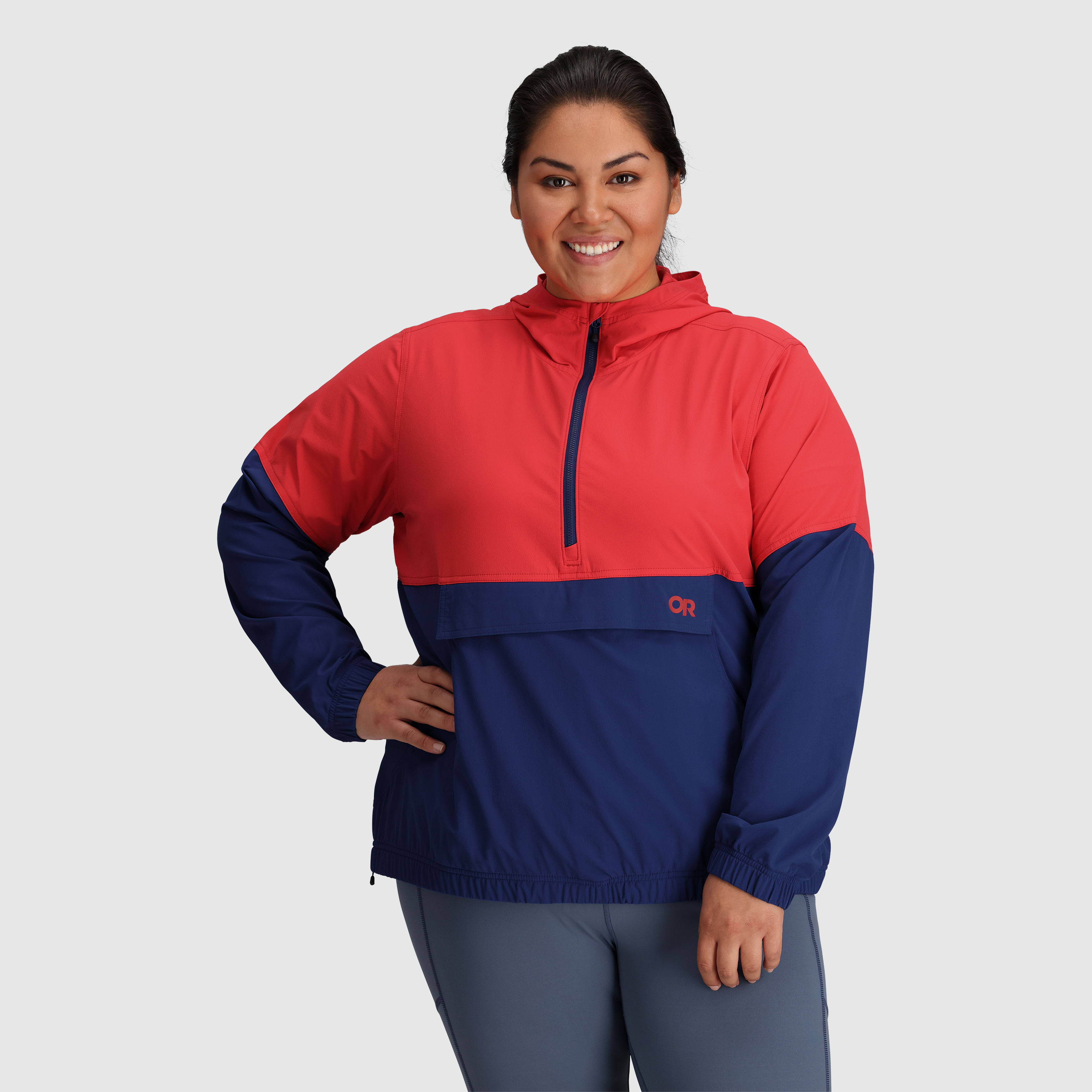 Women's Ferrosi Anorak Jacket - Lightweight Waterproof Windbreaker for Hiking & Outdoor Activities - Plus Size - Final Sale