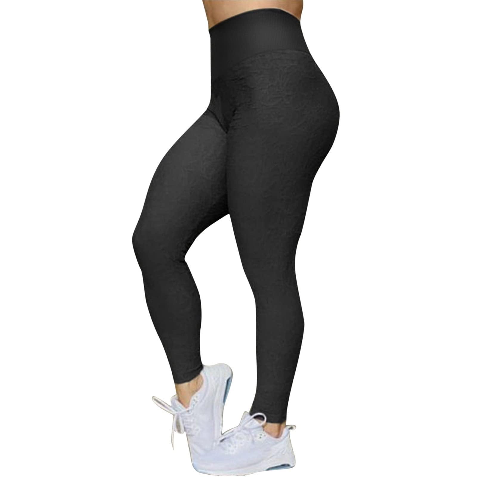 Best Butt Lifting Anti-Cellulite Leggings for Women - High Waisted Yoga Pants with Tummy Control - Workout & Running Tights - Perfect for Gym, Yoga & Everyday Wear