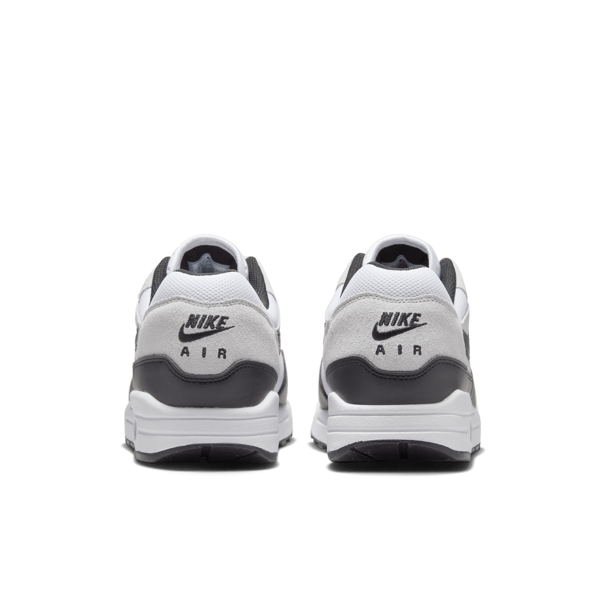 Nike Air Max 1 Essential Sneakers - White/Black/Pure Platinum for Men & Women | Comfortable Running Shoes for Gym, Workout & Casual Wear