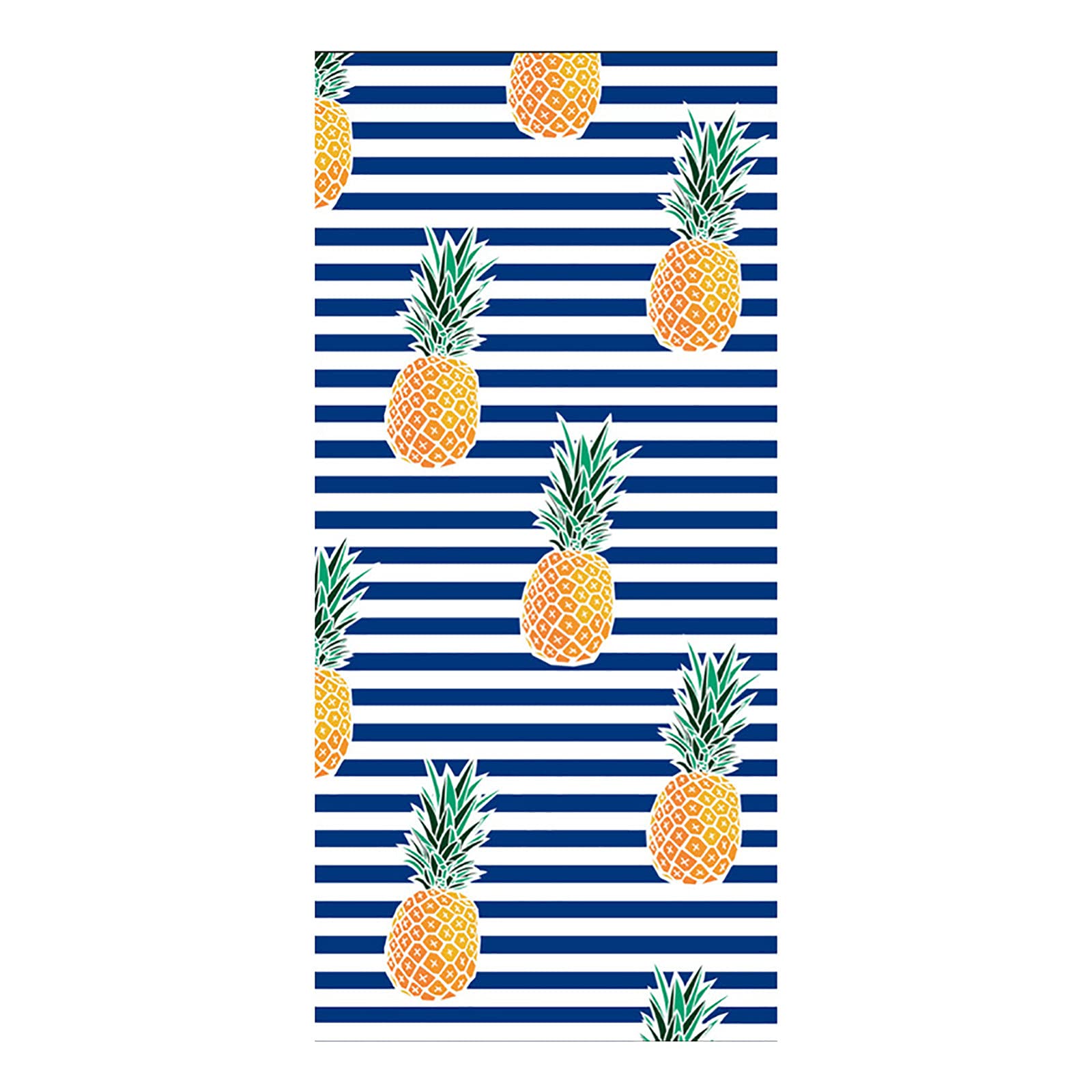 Qinnyo Microfiber Beach Towel - Ultra Soft Quick Dry Bath Towel for Gym, Travel, Spa & Sauna | Tropical Design Lightweight Towel for Swimming, Yoga & Outdoor Activities