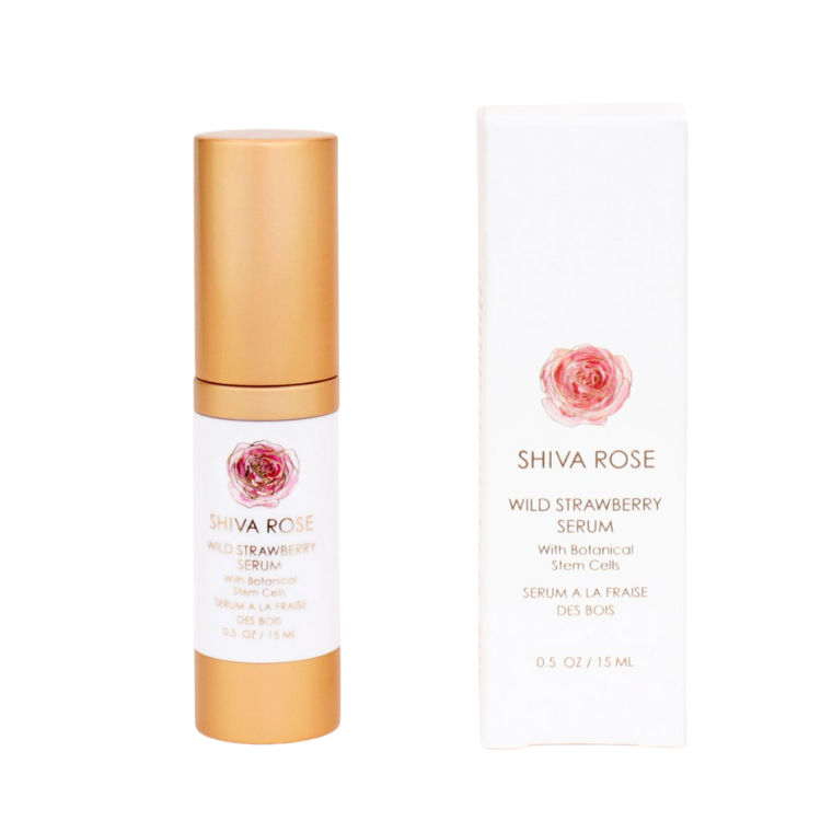 Wild Strawberry Serum for Brightening & Hydration - Anti-Aging Face Serum with Vitamin C - Perfect for Daily Skincare Routine & Night Care