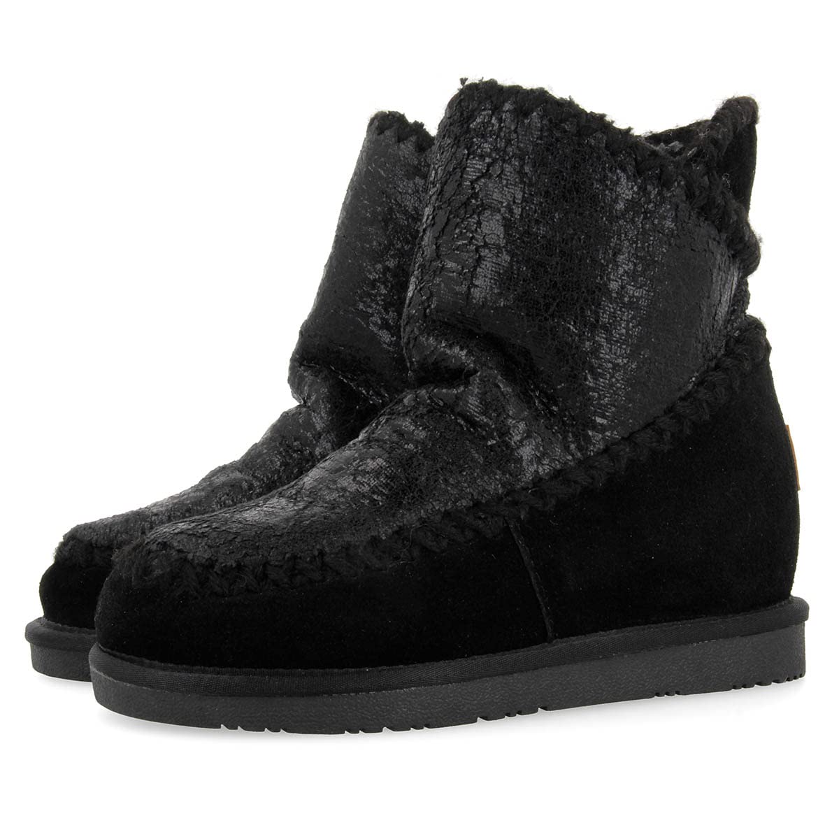 GIOSEPPO Women's Eek Slouch Boots - Comfortable Ankle Boots for Women, Casual & Fashion Winter Booties with Side Zipper - Perfect for Office, Dating & Everyday Wear