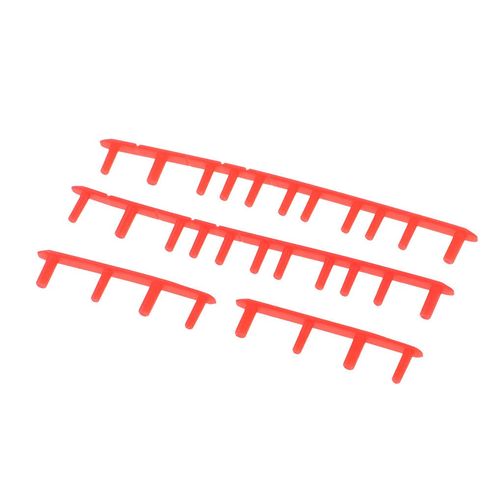 Newmind 11 & 4 Nails Badminton Racket Stringing Grommets Tube - Red | Durable Replacement Parts for Racquet Repair & Maintenance | Perfect for Professional Stringing & DIY Home Sports Equipment Care