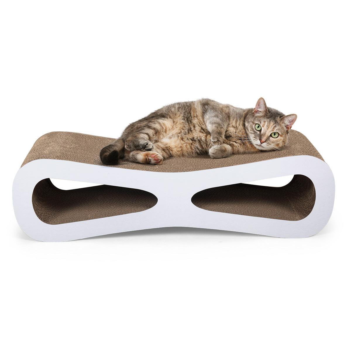Premium Cat Scratcher Toy - Durable Corrugated Cardboard for Cats - Perfect for Scratching, Clawing & Playtime at Home