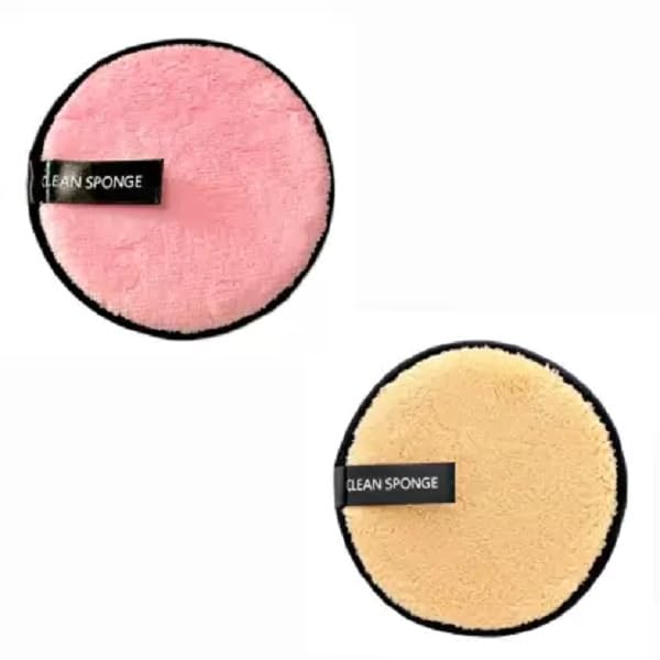 Soft Fiber Makeup Remover Pads | Gentle Facial Cleansing Pads for All Skin Types | Perfect for Daily Makeup Removal & Skincare Routine