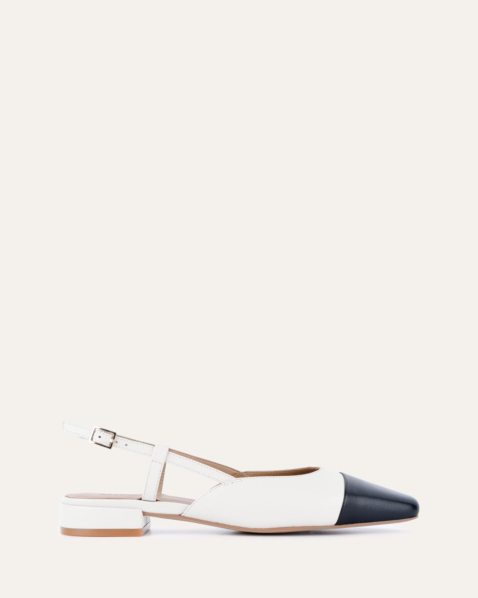 LEAH DRESS FLATS - Comfortable Women's Casual Shoes in Off White & Multi Colors | Perfect for Work, Travel & Everyday Wear