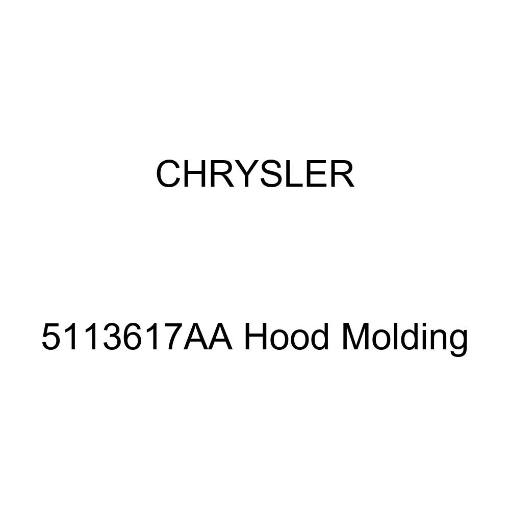 Genuine Chrysler 5113617AA Hood Molding - OEM Replacement Part for Chrysler Vehicles | Perfect for Dodge, Jeep Models | Durable Exterior Trim Protection