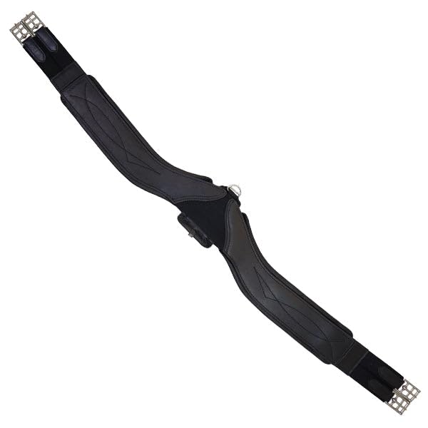 Total Saddle Fit StretchTec Shoulder Relief Girth for Jumping Horses - Breathable Elastic Girth for Equestrian Riding & Training