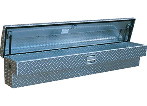 RKI 67SA Heavy Duty Aluminum Truck Tool Box | Side Mount Storage for Pickup Trucks | Secure & Weatherproof Cargo Organizer for Work, Camping & Outdoor Adventures