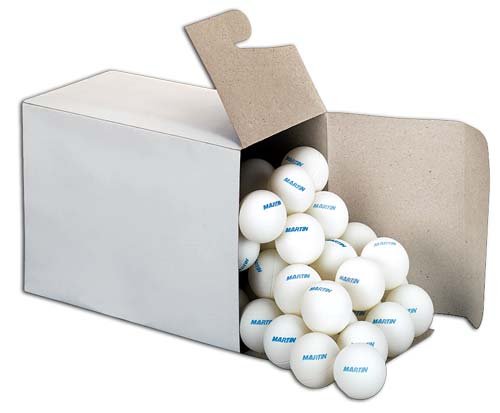 Pioneer 1-Star White Table Tennis Balls - 144 Pack for Practice & Training | Perfect for Clubs, Schools & Home Use