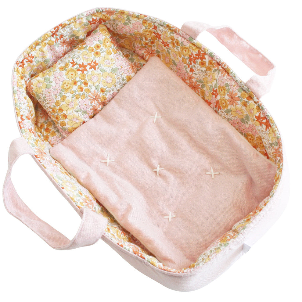 Alimrose Doll Carrier Set - Sweet Marigold Baby Doll Sling for Toddlers & Kids | Perfect for Pretend Play, Travel & Outdoor Adventures