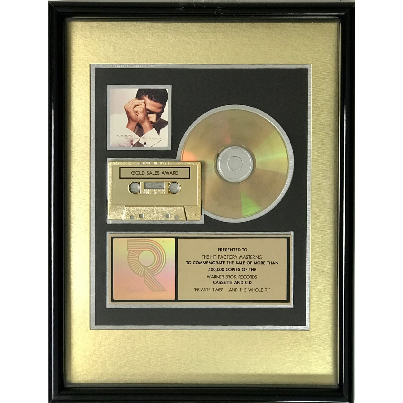 Al B Sure! Private Times... and the Whole 9! RIAA Gold Certified Album - Perfect for Music Collectors & 90s R&B Fans