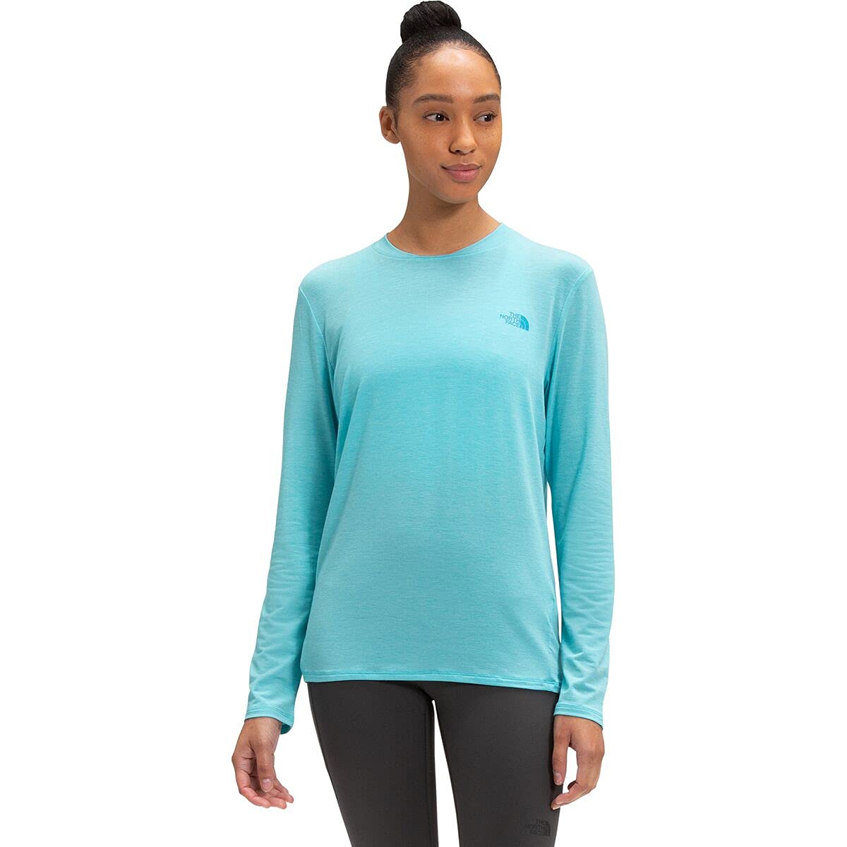 The North Face Women's Wander Long Sleeve T-Shirt - Moisture-Wicking Hiking & Travel Top for Outdoor Adventures