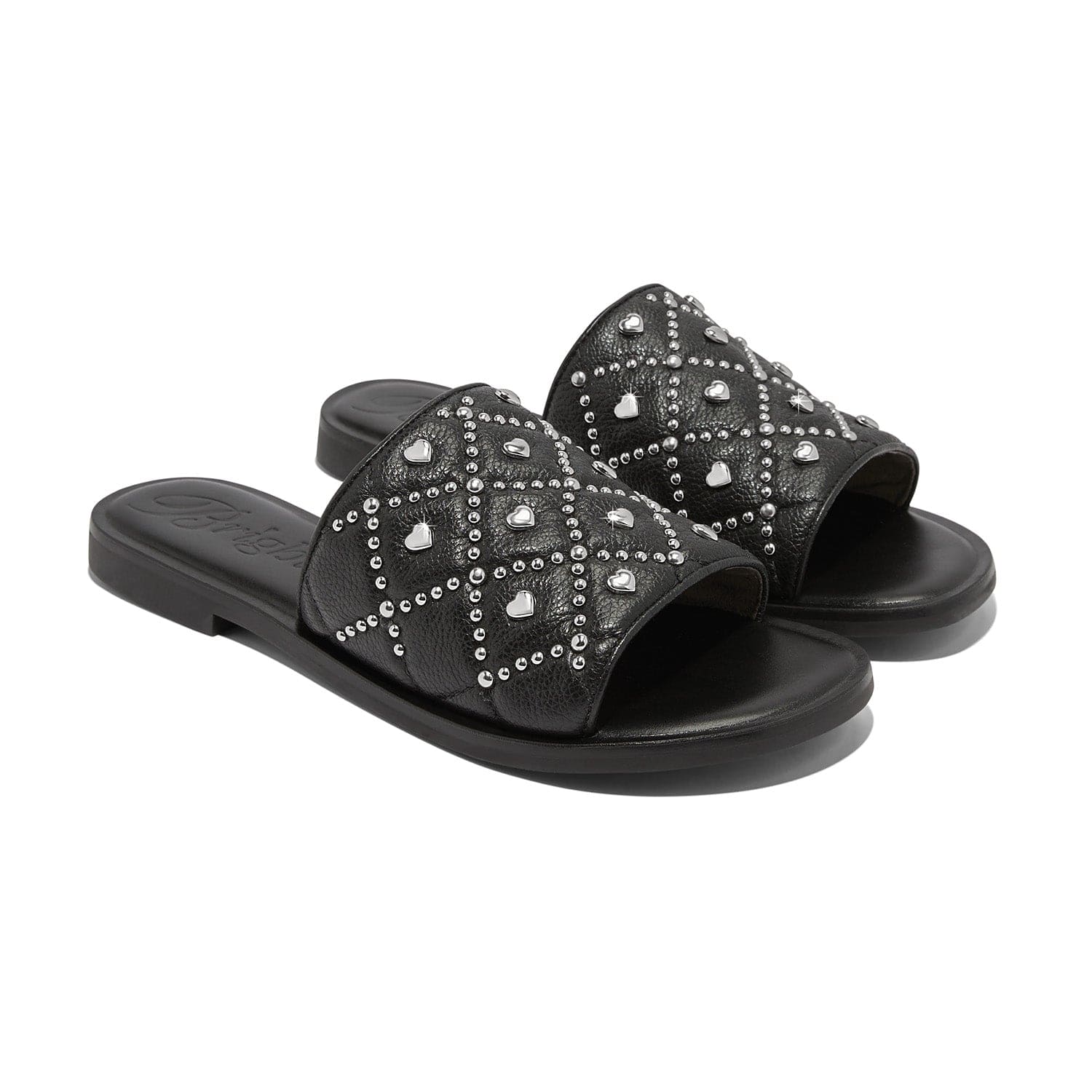 Amada Quilted Slides for Women - Comfortable House Slippers with Soft Memory Foam - Perfect for Indoor, Lounge & Spa Use