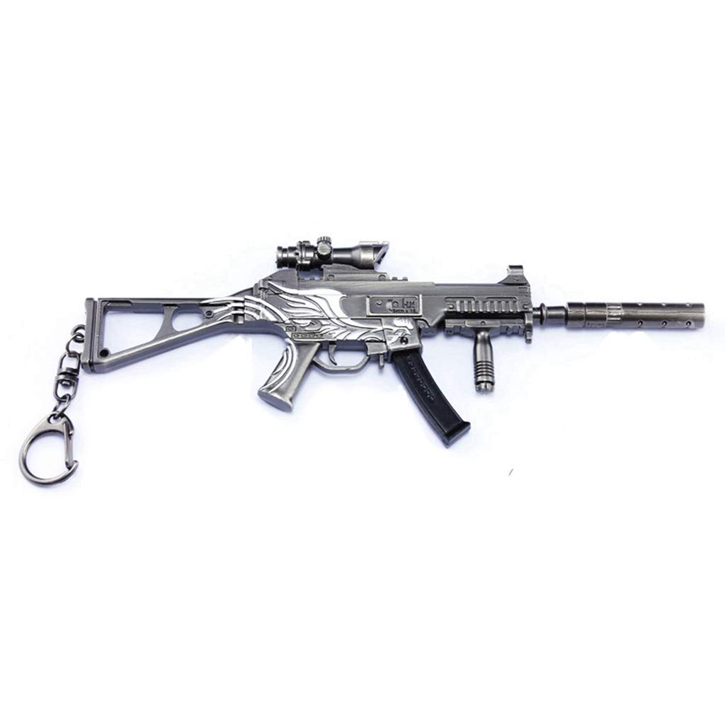 Mini Metal UMP9 Submachine Gun Model - Military Toy for Kids Birthday Gifts & Party Favors