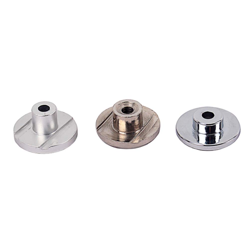 EXCEART 3-Piece Silver Guitar Roller String Retainer Trees for Electric Guitars & Bass - Perfect for Smooth String Bending & Stable Tuning During Live Performances