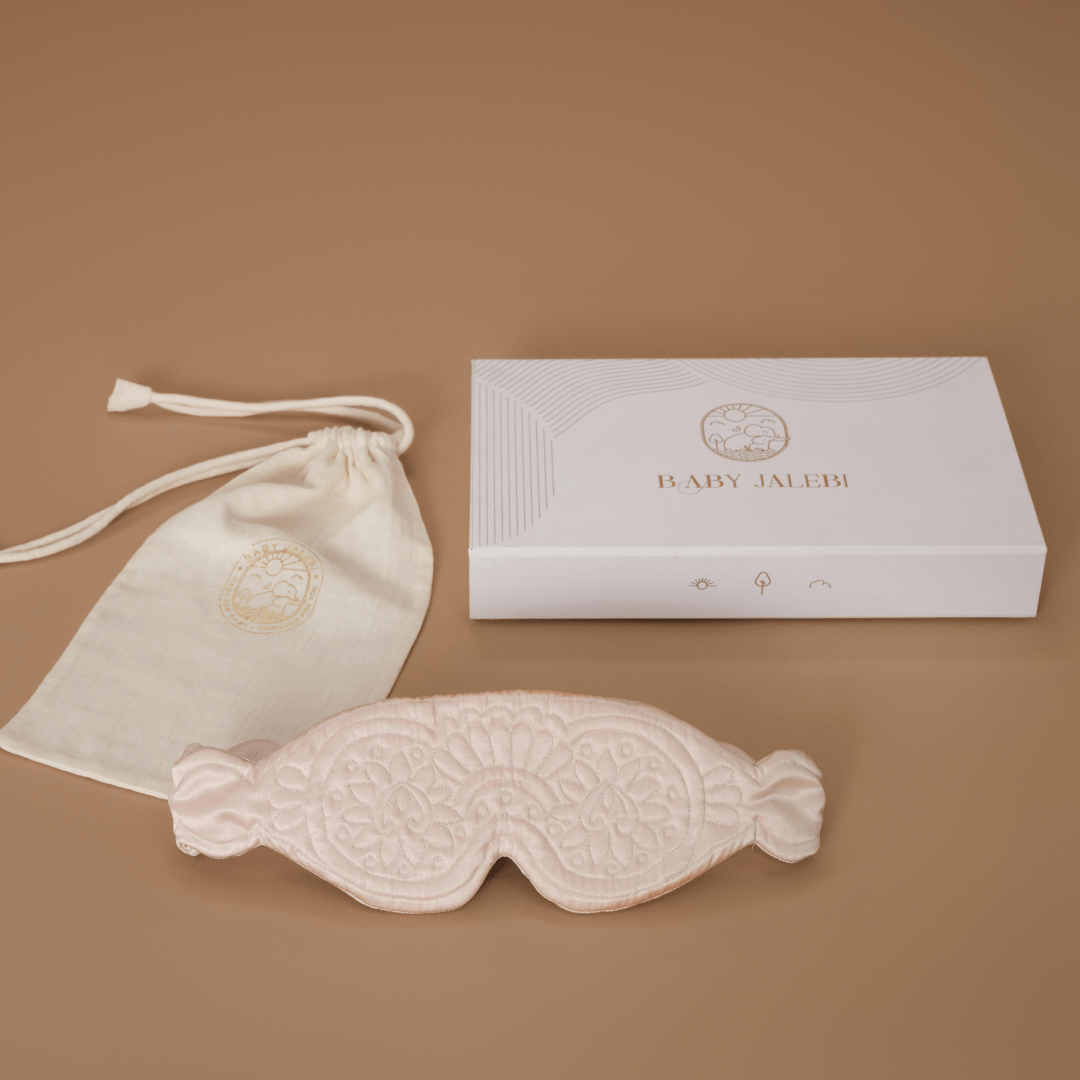 Luxury Sultana Silk Satin Sleep Mask for Women & Men - Soft Blackout Eye Mask for Travel, Meditation & Deep Sleep - 100% Mulberry Silk Eye Cover for Night & Nap