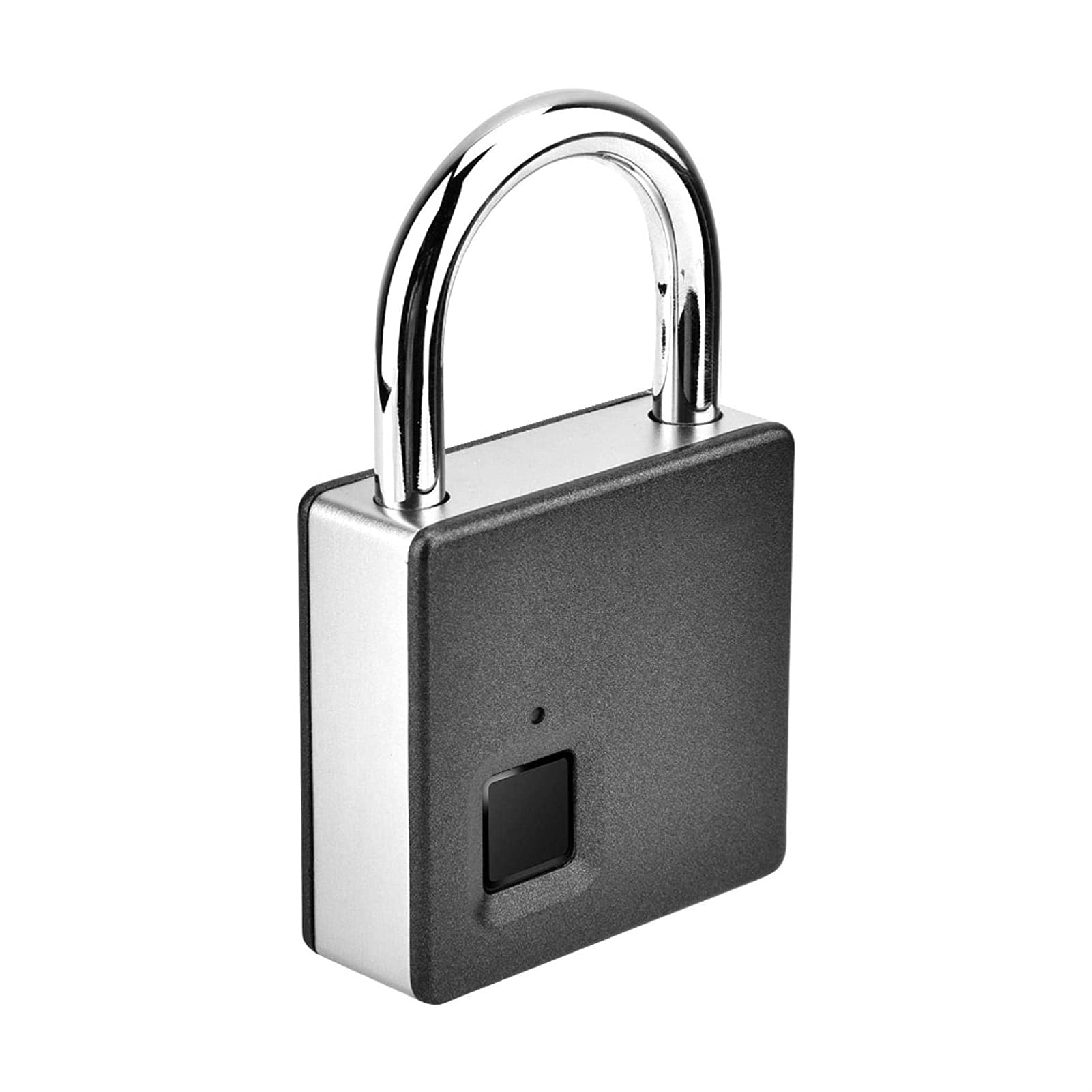 Zinhsq Fingerprint Padlock - IP65 Waterproof Smart Lock with Keyless Anti-Theft Security, Portable Digital Lock for Gym Lockers, Doors, Luggage, Suitcases, Handbags & Wardrobes | Ideal for Travel, Home & Office Security