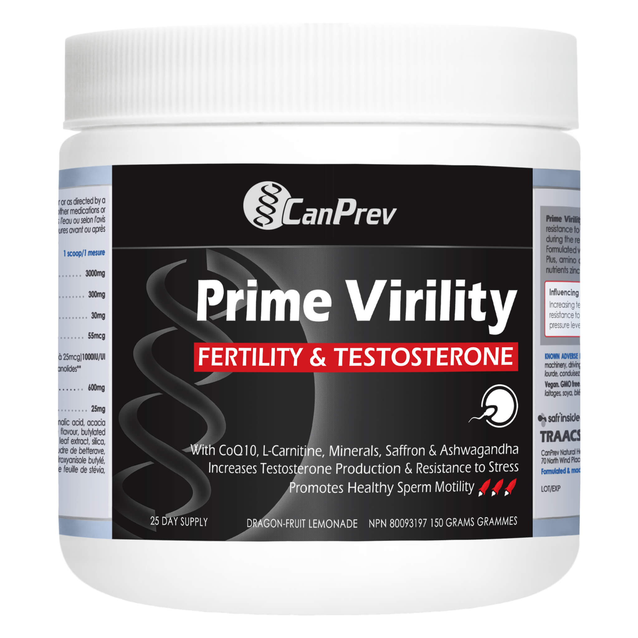 Prime Virility Fertility & Testosterone Booster for Men - Natural Male Enhancement Supplement for Energy, Stamina & Libido - Supports Muscle Growth & Vitality - Perfect for Gym, Workouts & Intimate Moments
