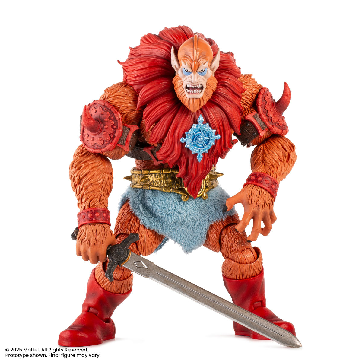 Masters of the Universe Beast Man 1/6 Scale Action Figure - Classic Variant Collectible Toy for Display & Play | Perfect for Fans, Collectors, and Home Decor