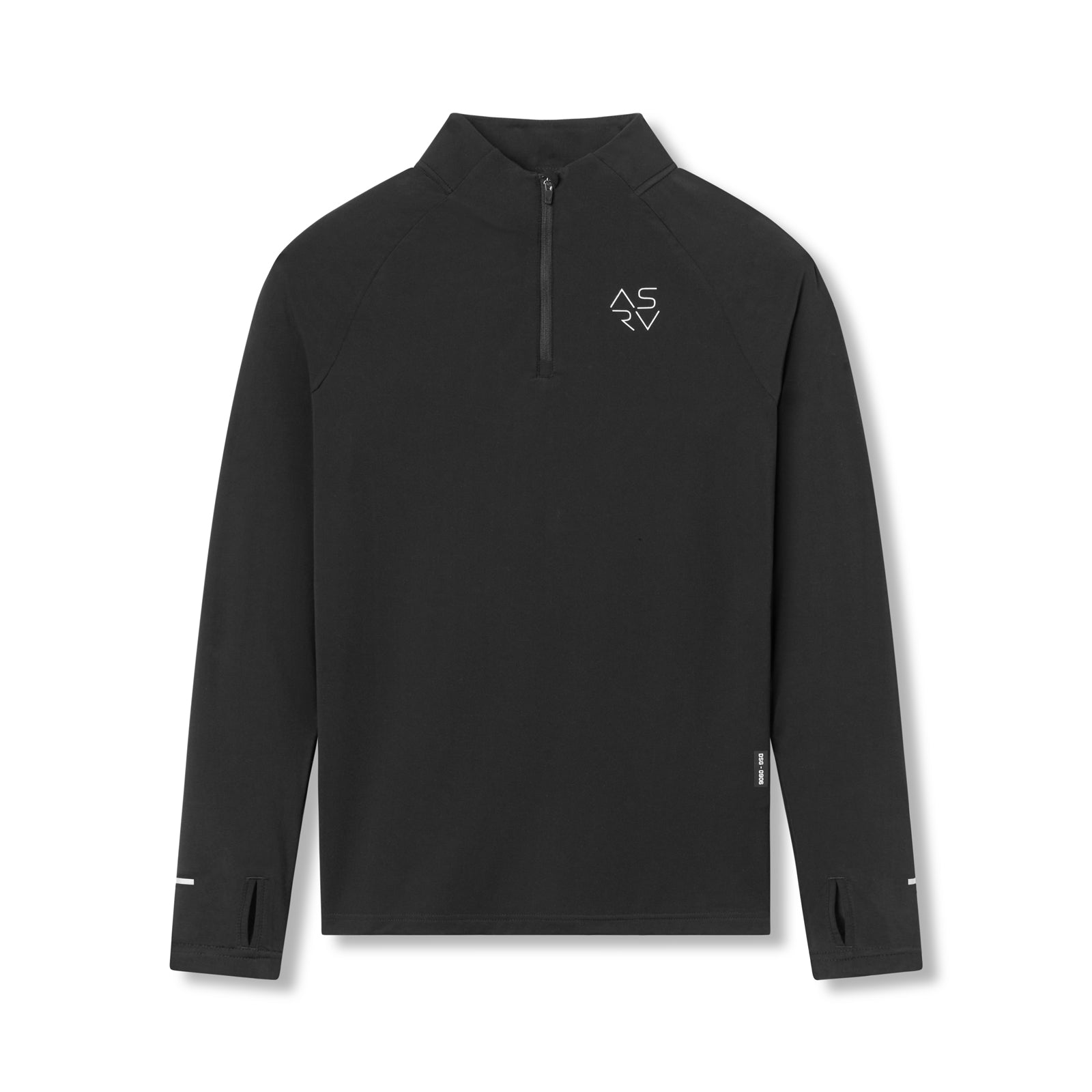 Thermal Training Quarter Zip Pullover - Black | Moisture-Wicking & Breathable for Workouts & Outdoor Activities | Men's Athletic Performance Top for Running, Gym & Cold Weather Training