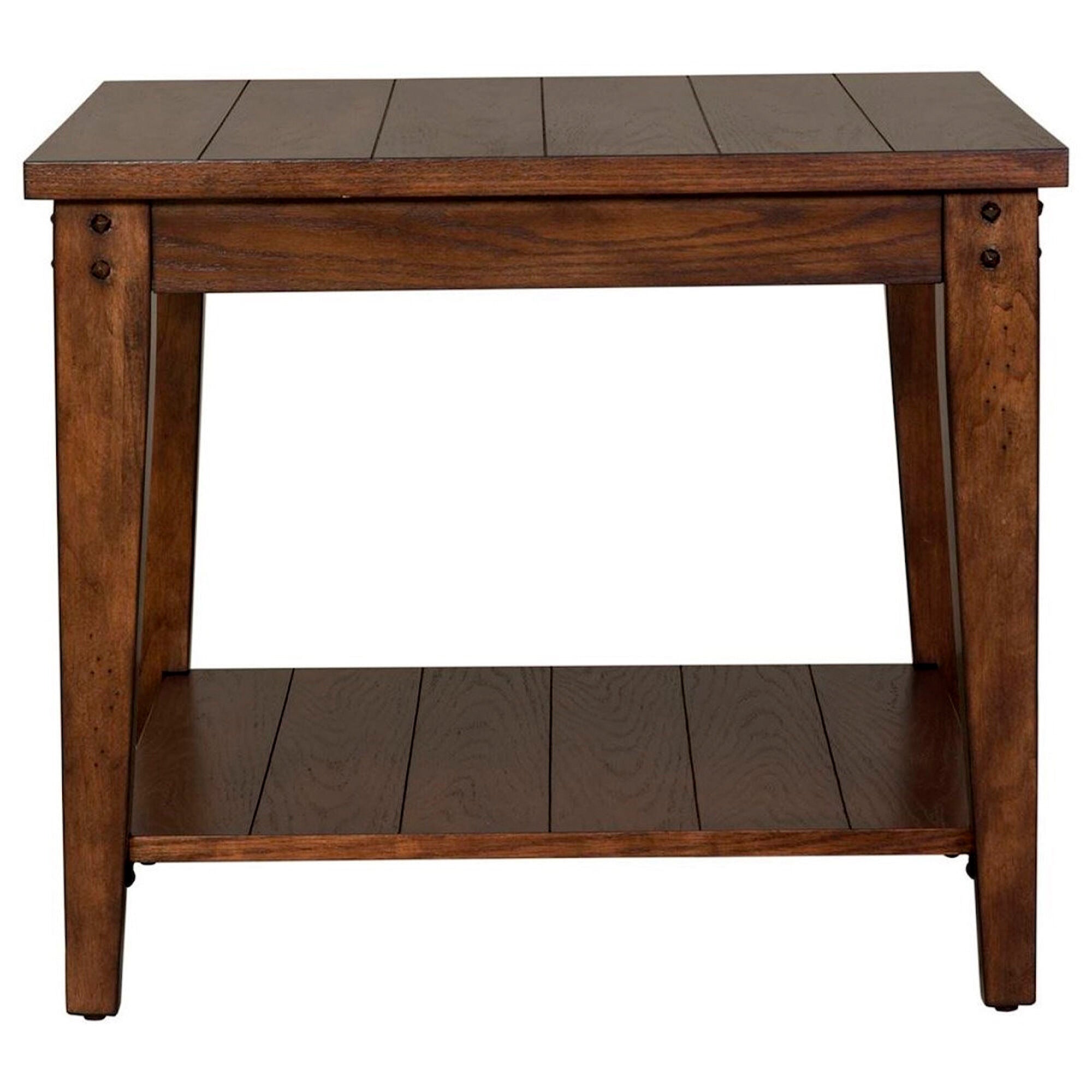 Modern Lake House Square Lamp Table - Stylish Nightstand for Bedroom, Living Room, or Office - Perfect for Cozy Reading Nook or Ambient Lighting