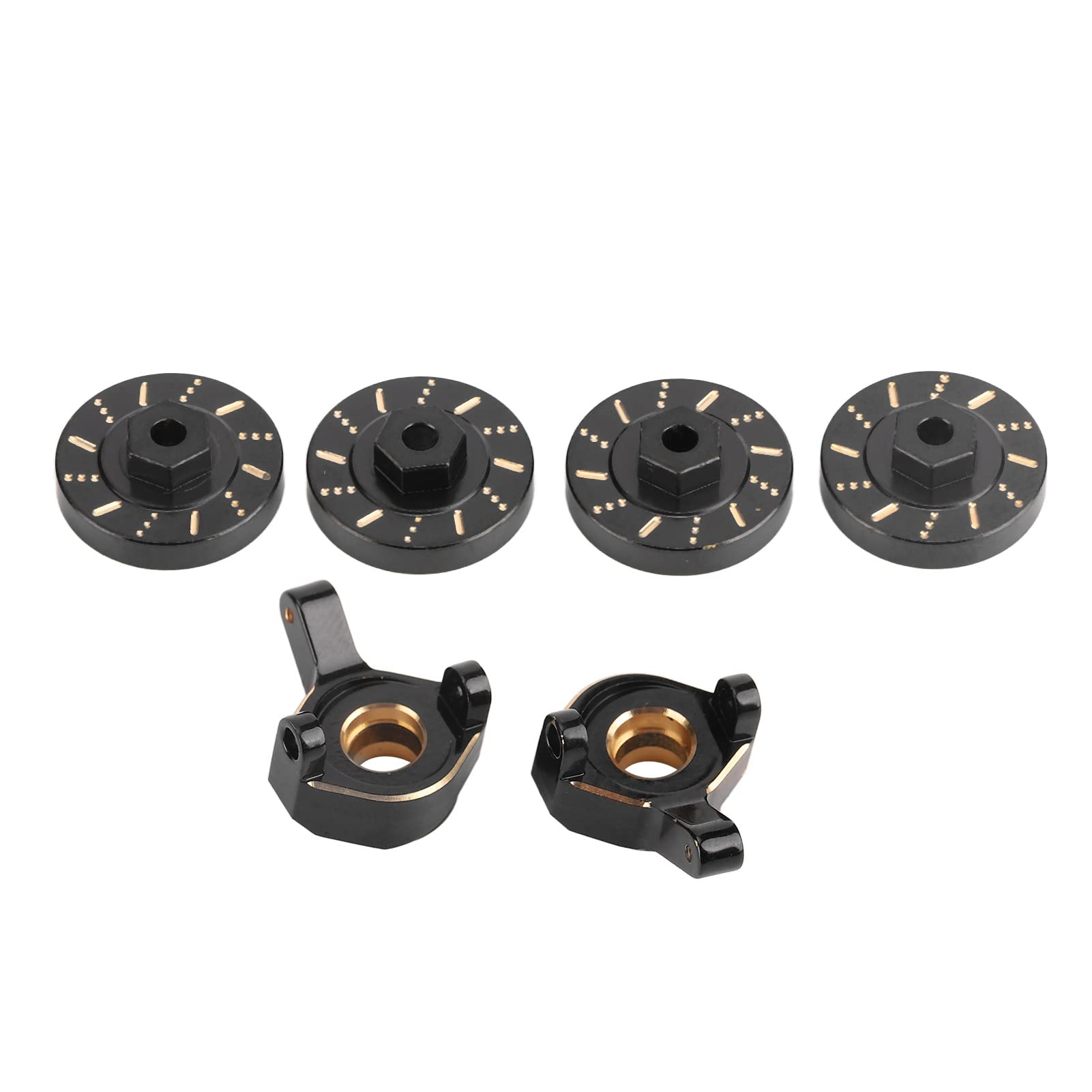 High Precision RC Wheel Hub Steering Cup Set - Easy to Install, Durable & Corrosion Resistant for 1/24 Scale RC Cars - Perfect for Drifting, Racing & Off-Road RC Car Upgrades