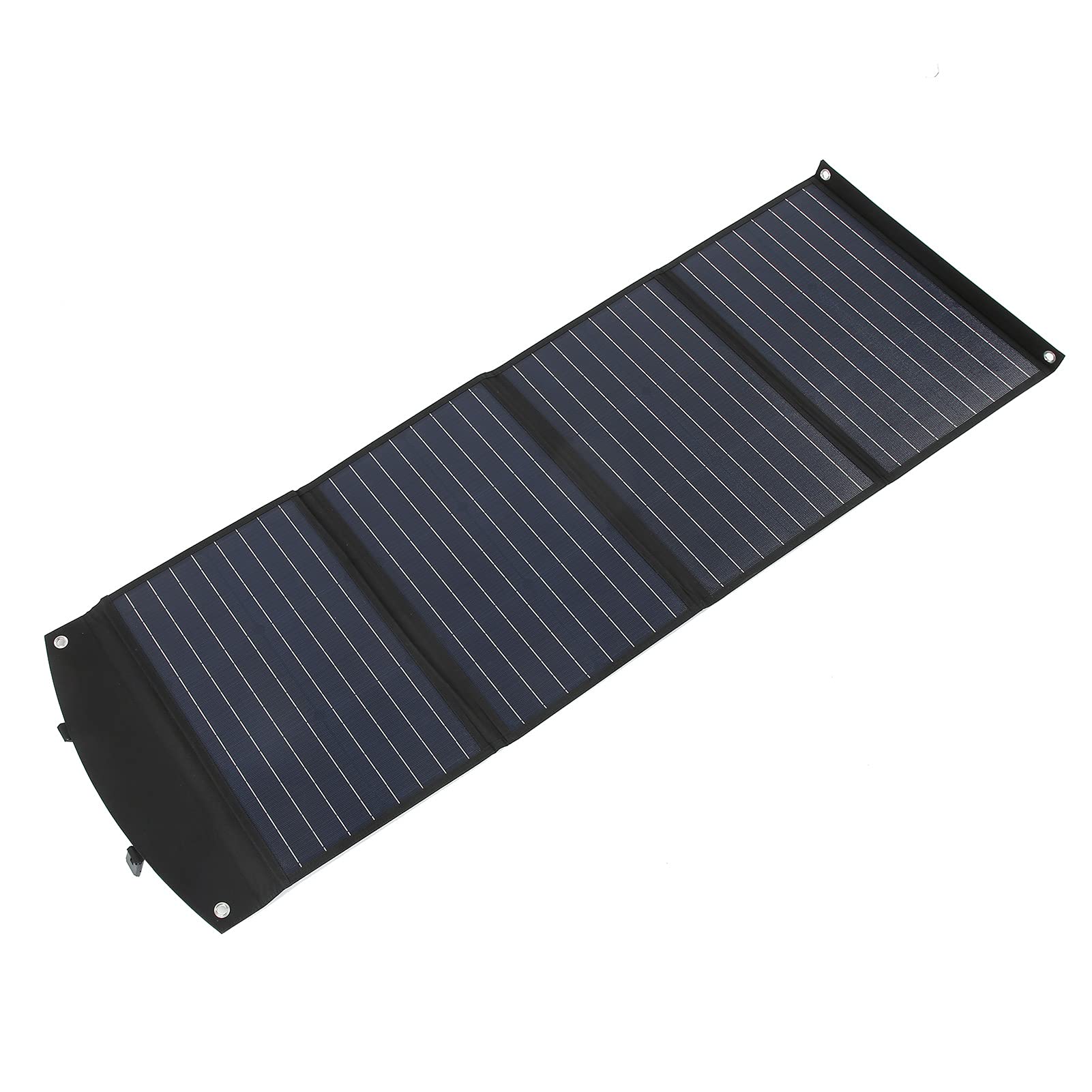 FECAMOS 120W Foldable Solar Panel with USB Ports - High Efficiency Portable Solar Charger for Camping, Hiking, RV & Outdoor Adventures | Waterproof & Sun Protection Design | Perfect for Emergency Power & Off-Grid Living