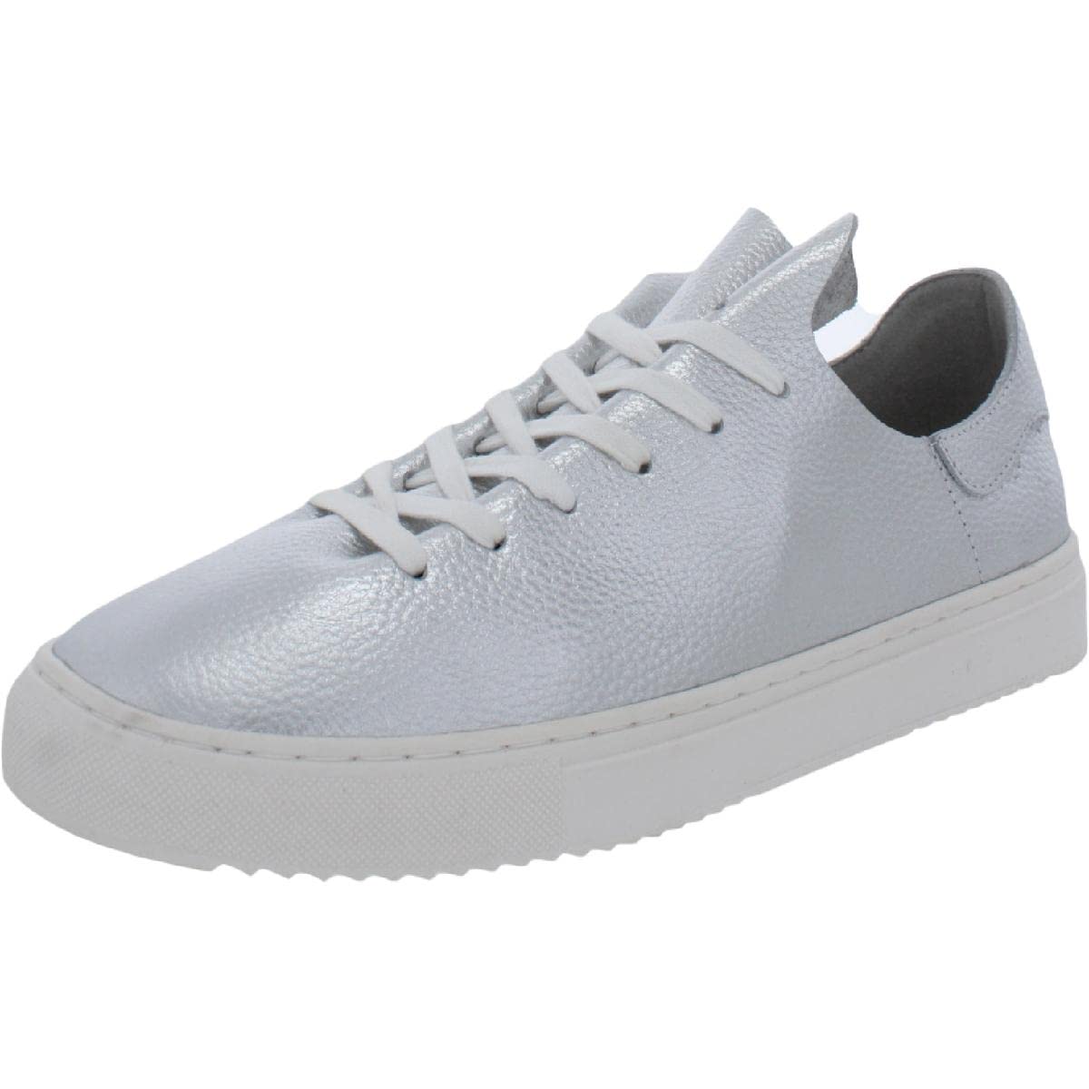 Steve Madden Dorey Women's White Leather Lace-Up Sneakers - Round Toe Low Top Fashion Shoes for Casual Wear, Work & Everyday Outfits