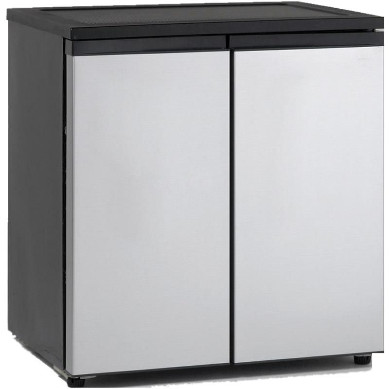 Avanti 5.5 Cu.Ft Compact Refrigerator with Freezer - Stainless Steel (RMS551SS) - Perfect for Dorm, Office, Apartment & Small Spaces