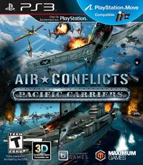 Air Conflicts: Pacific Carriers - Complete in Box (CIB) for PlayStation 3 | WWII Flight Combat Simulation Game | Perfect for Aviation Enthusiasts & History Buffs