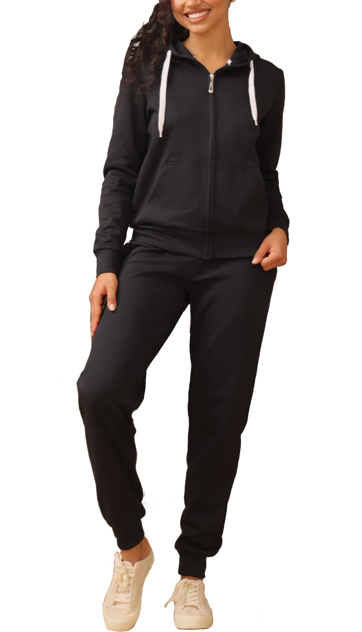 Women's Casual 2-Piece Track Suit Set - Comfortable Sweatsuit for Running, Gym & Lounge Wear | Athleisure Outfit for Workouts & Relaxation