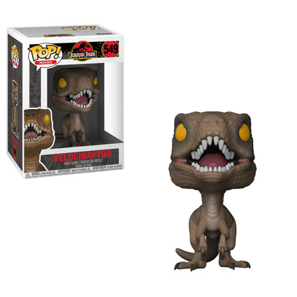 Jurassic Park Velociraptor #549 Dinosaur Action Figure - Collectible Toy for Kids & Adults, Perfect for Display, Gifts, and Movie Fans