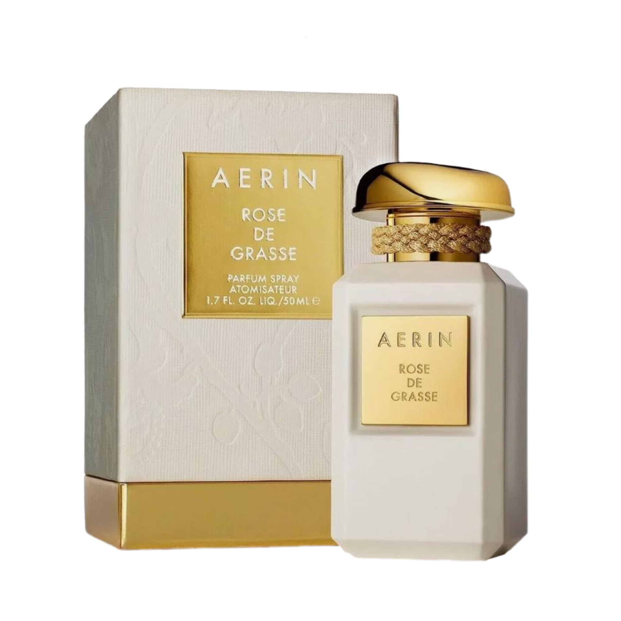 AERIN Rose De Grasse Perfume Spray for Women - 1.7 fl oz / 50 mL Eau de Parfum - Luxury Floral Fragrance Gift Set - Perfect for Date Night & Special Occasions