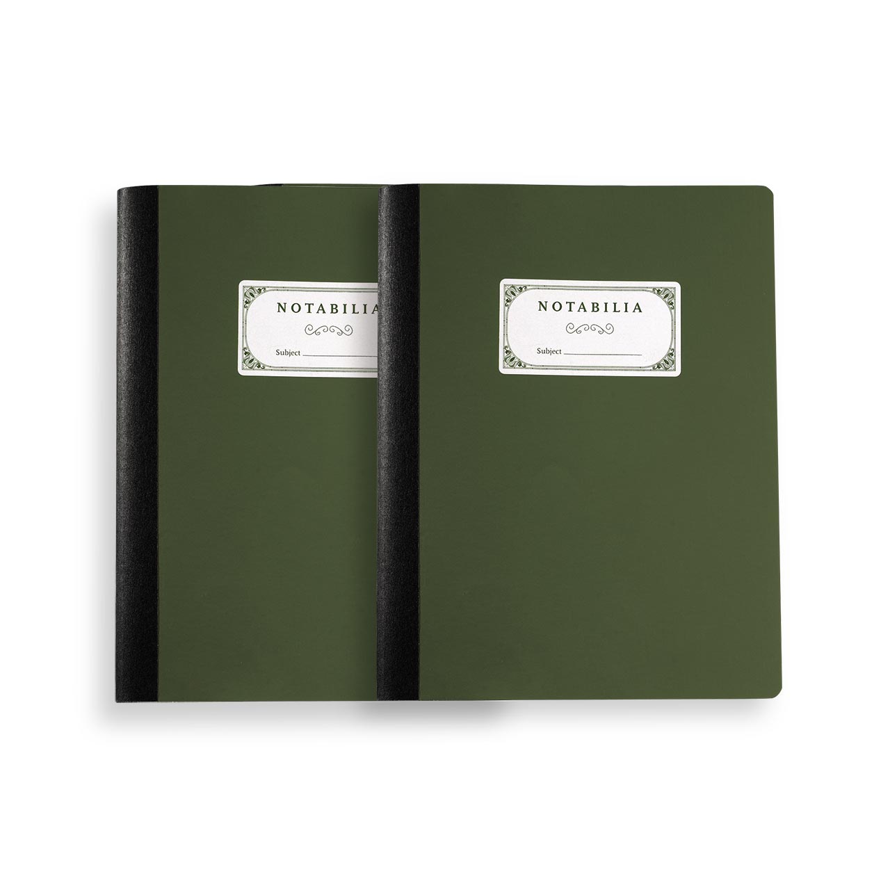 Premium Notabilia Notebook Set of 2 - Lined Journal for Writing, Note Taking & Sketching - Perfect for Students, Office Work & Creative Projects