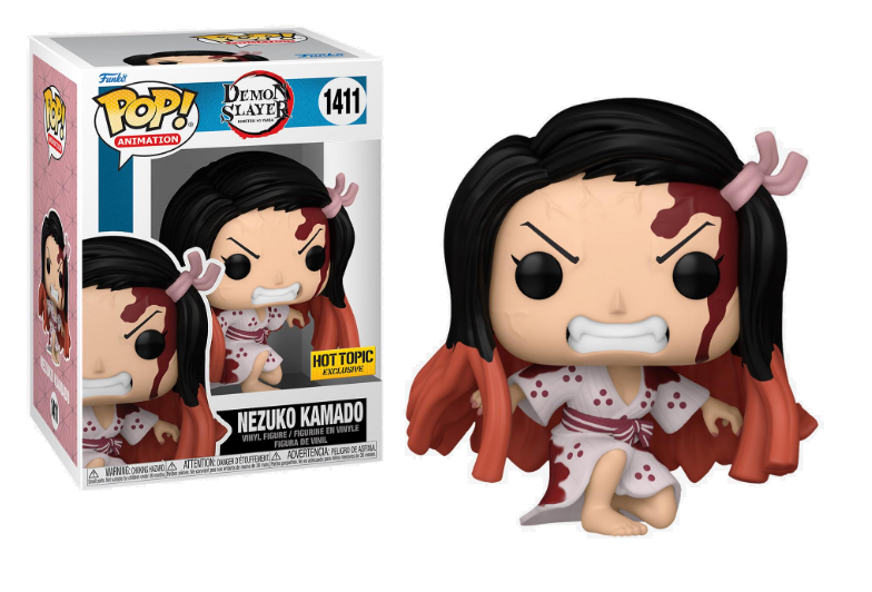Demon Slayer Nezuko Kamado Pop Vinyl Figure - Anime Collectible for Fans - Perfect for Display, Gifts, and Anime Merch Collections