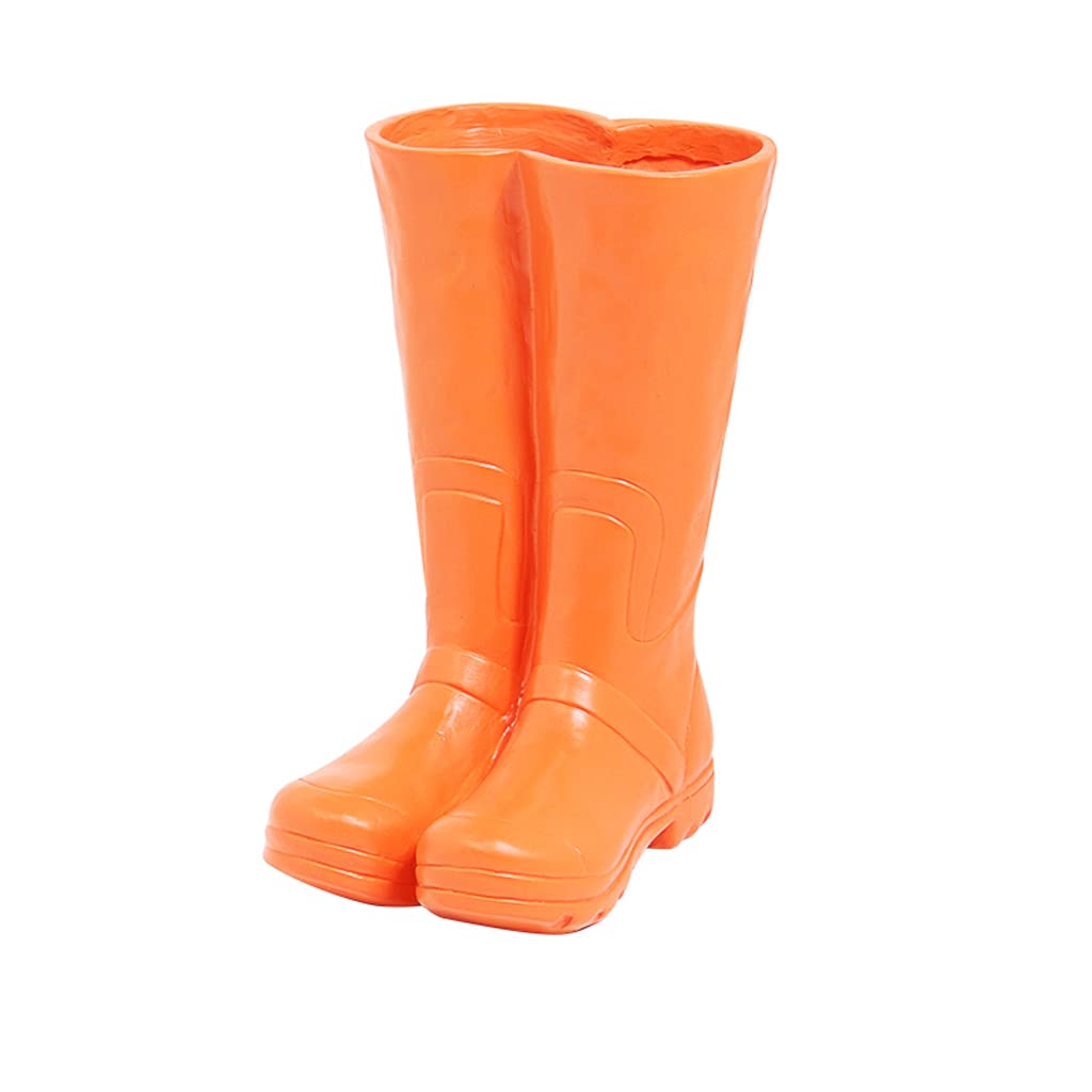 LAMPPE Creative Rain Boot Shaped Umbrella Stand - Modern Entryway Holder for 6 Long Umbrellas | Durable Shoe Design Umbrella Storage Organizer for Home, Office & Restaurant Entryways