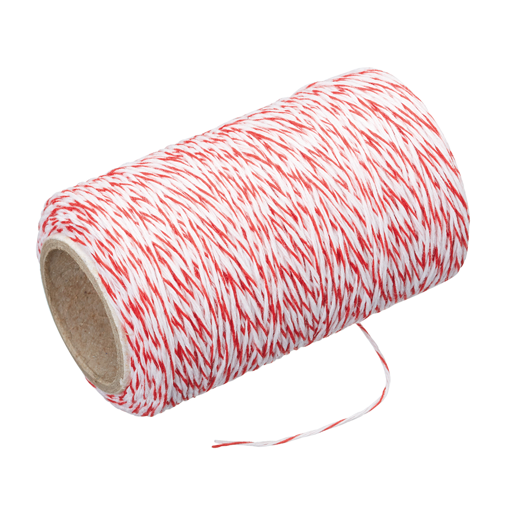 Premium Butcher Twine with Built-in Cutter - 60M (197ft) Food-Grade Cooking String for Meat Trussing, Roasting, and DIY Crafts | Ideal for Chefs, Home Cooks & Crafters