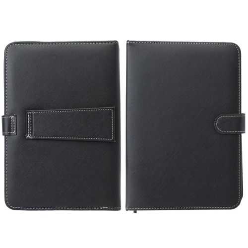 9 Inch French Keyboard PU Leather Case Cover with Stand for Tablet - Perfect for Work, Travel, and Home Office Use