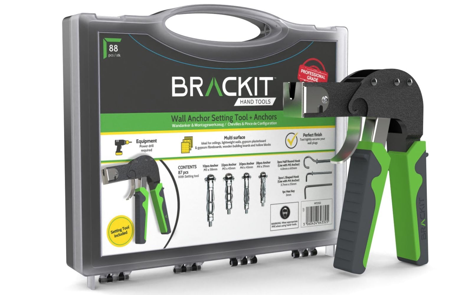MT2152 Professional Tool Kit Set - 45-Piece All-in-One Home Repair & DIY Tool Kit for Plumbing, Electrical, and Automotive Work | Perfect for Handymen, Mechanics, and Home Improvement Projects