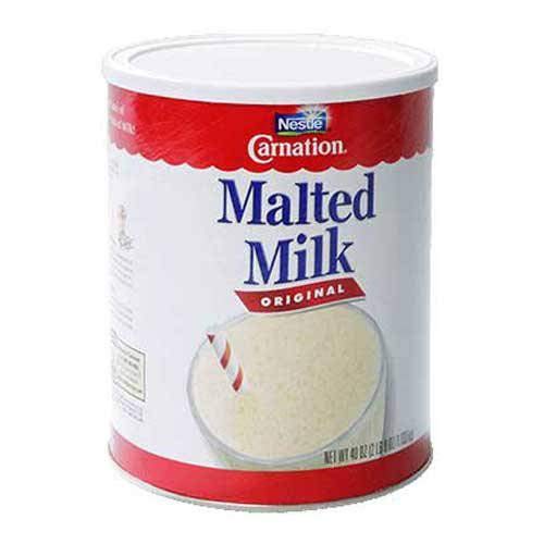 Premium Carnation Malted Milk Powder - 40oz Can (Pack of 6) | Shelf-Stable Dry Mix for Baking, Milkshakes, Ice Cream Sundaes & Hot Drinks | Perfect for Home Baking, Dessert Toppings & Cafe Beverages