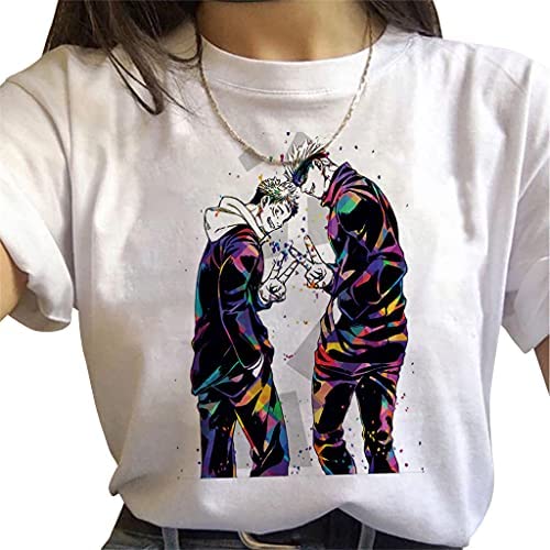 BAYAGIN Jujutsu Kaisen Anime T-Shirts - Satoru Gojo, Yuji Itadori, Megumi Fushiguro & Nobara Character Graphic Tees for Women & Girls | Summer Casual Wear for Anime Fans & Cosplay