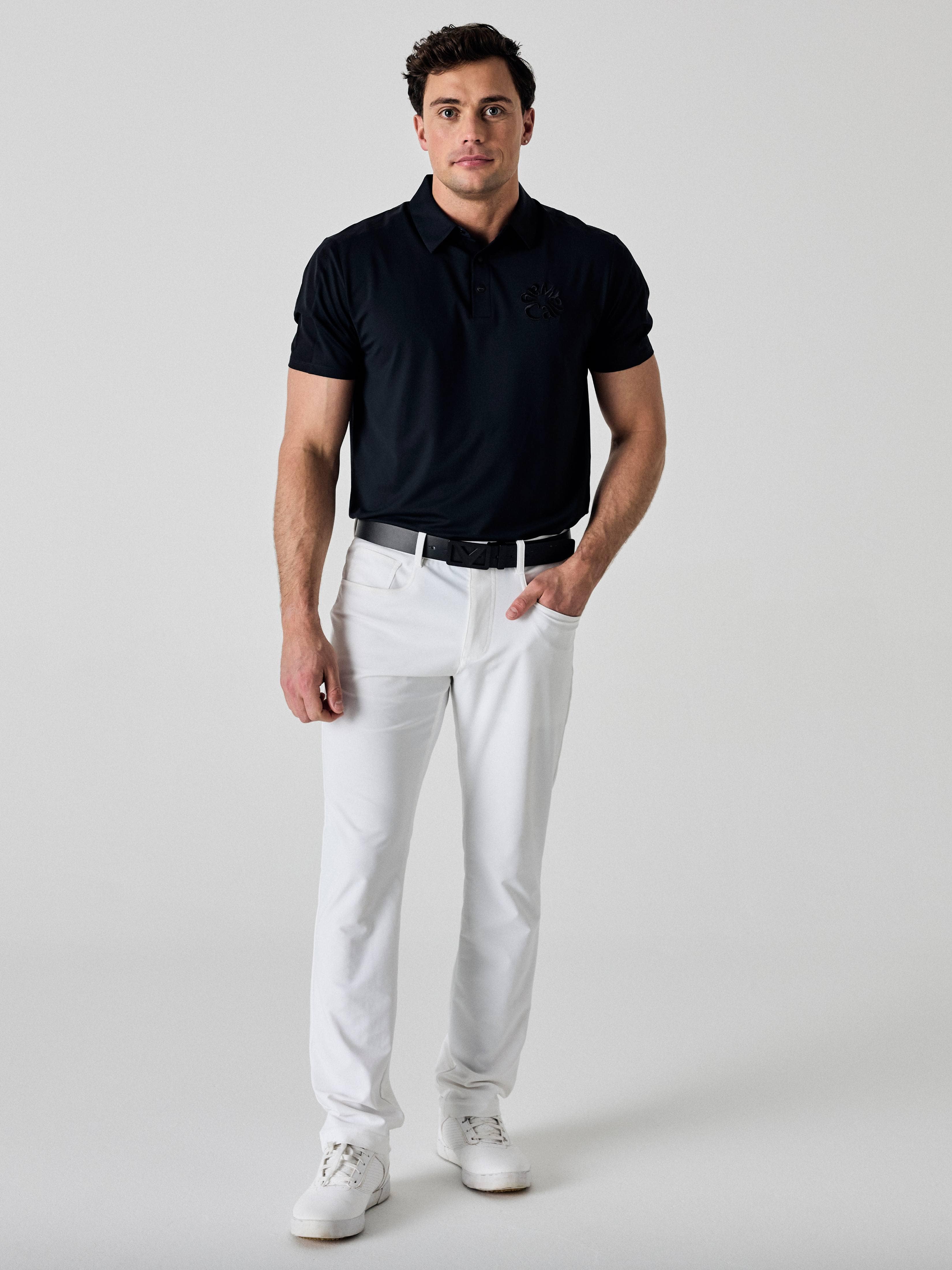 Callaway Legacy Collection Men's Flat Front Golf Pants - Stretch Comfort Pull-On Design for Golfing & Casual Wear