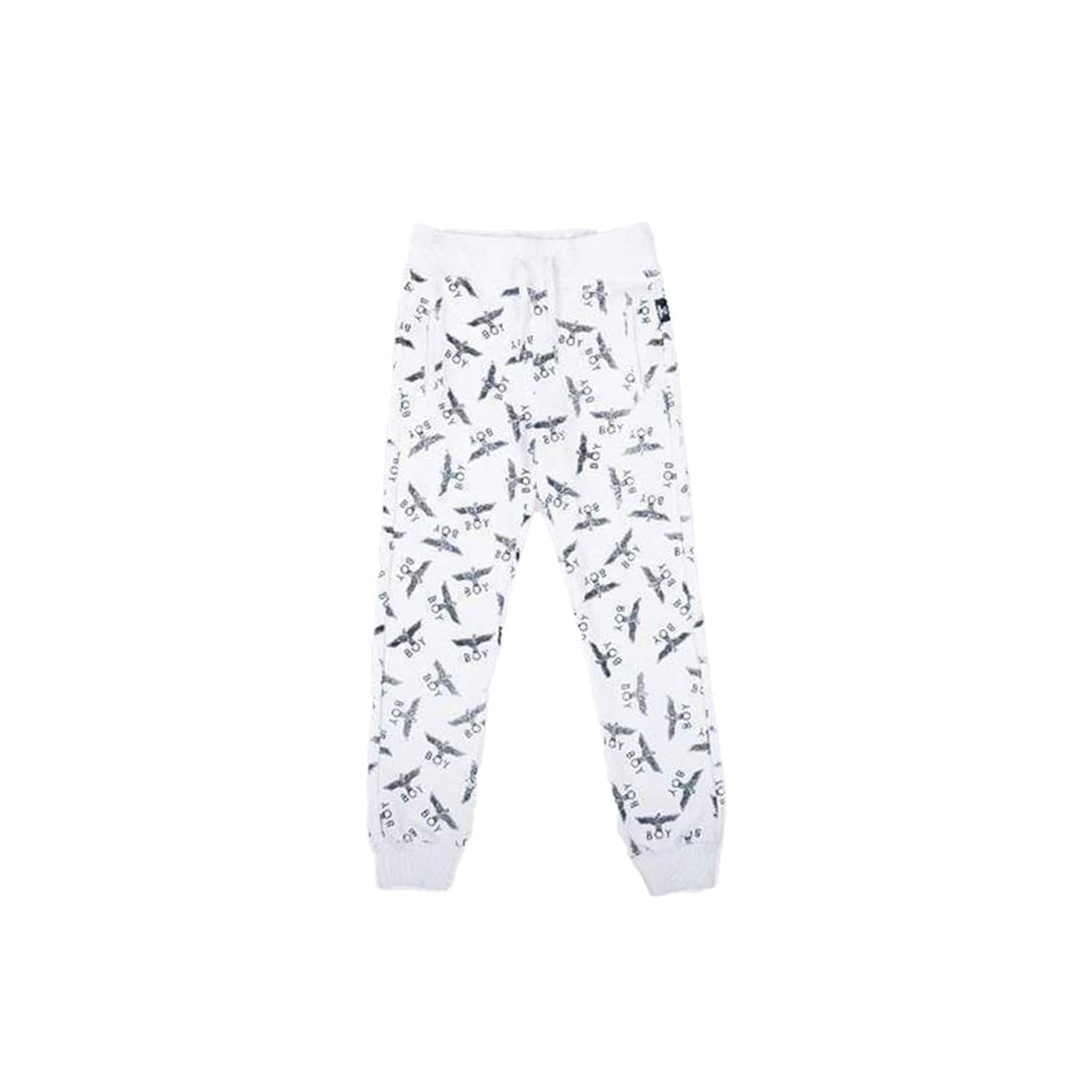BOY EAGLE REPEAT Kids Joggers Pants - Comfortable Athletic Running Pants for Boys - Perfect for School, Sports & Playtime