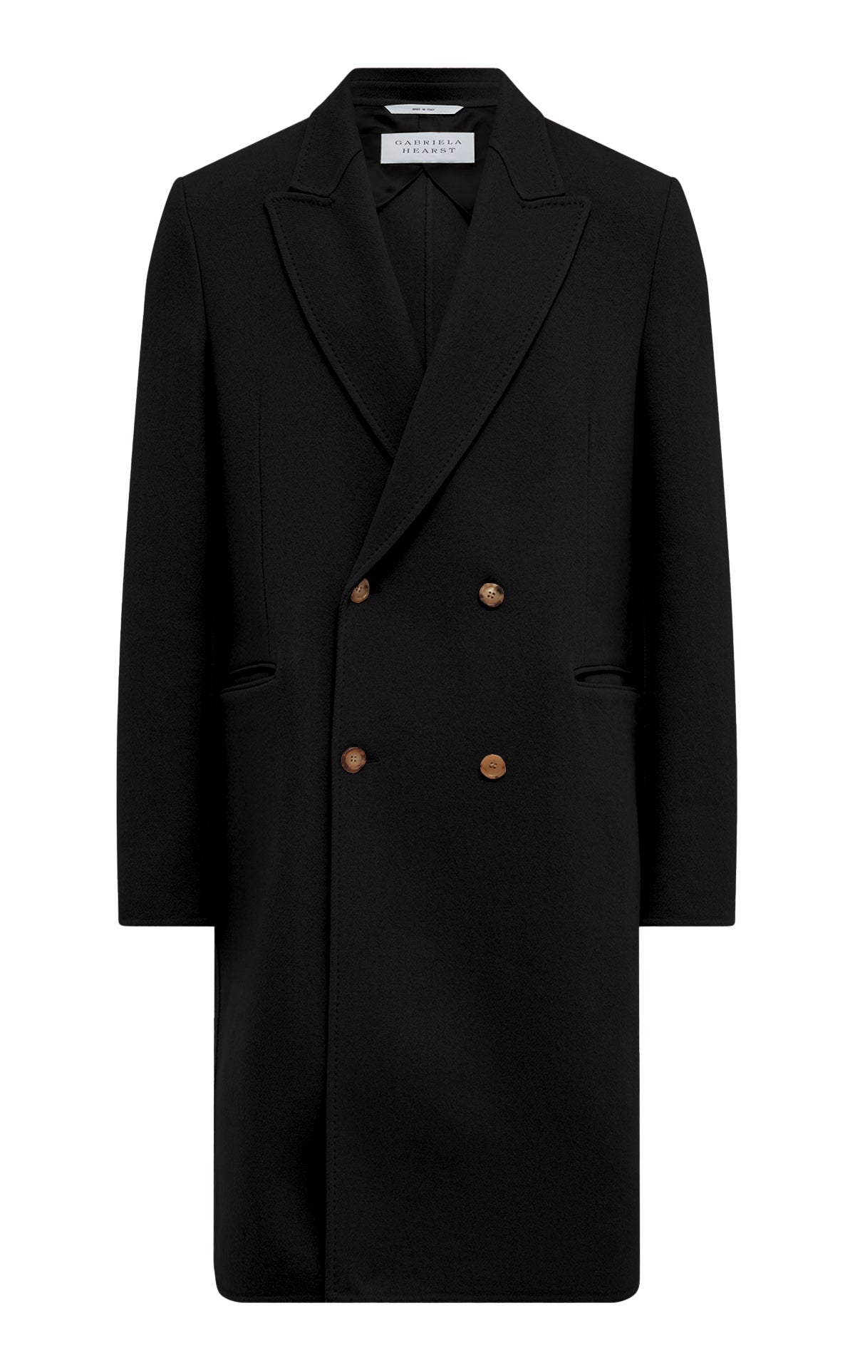 Mcaffrey Black Double Face Recycled Cashmere Coat - Premium Warm Winter Jacket for Women, Perfect for Office, Travel & Outdoor Activities
