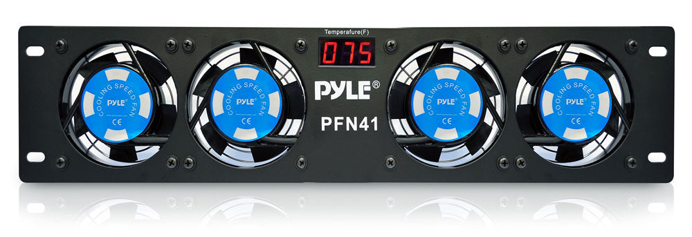Rack Mount Cooling Fan with LCD Display - High Performance Server Cooling Solution for Data Centers & IT Equipment