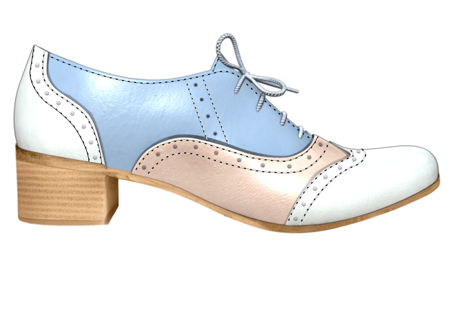 Morgan Women's Oxford Pumps - Classic Comfortable Slip-On Shoes for Work, Office & Casual Wear | Breathable & Lightweight for All-Day Comfort