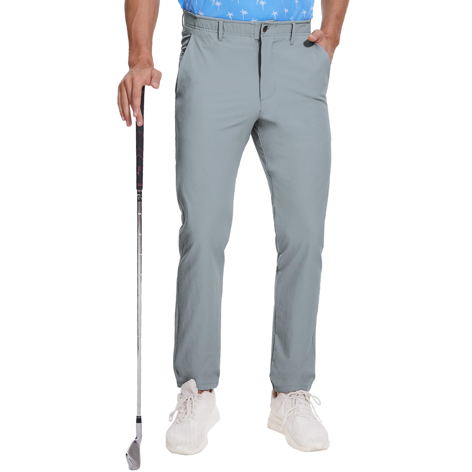 **M MOTEEPI Men's Stretch Golf & Work Dress Pants - 30